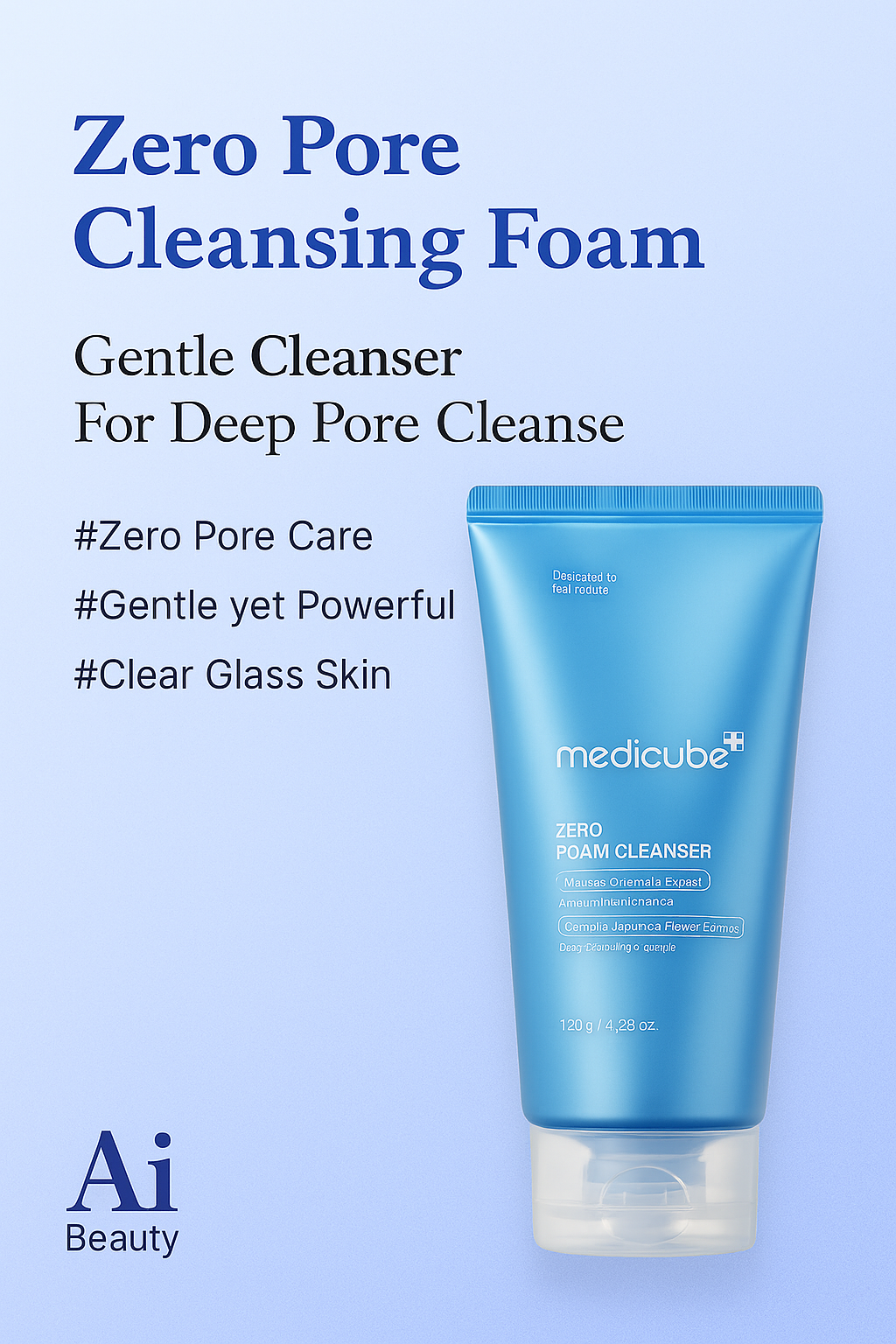 Zero Foam Deep Cleanser – غسول رغوي لتنظيف البشرة بعمق