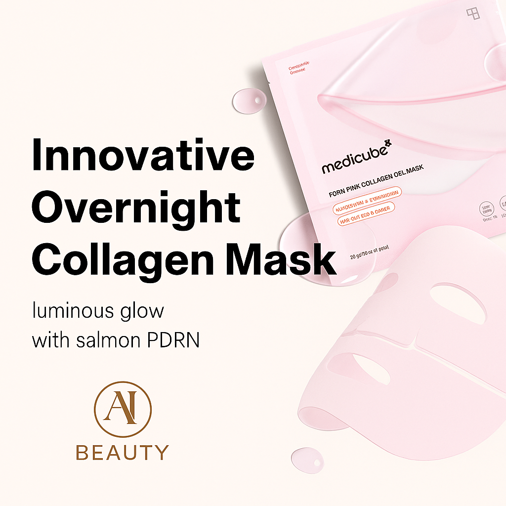 PDRN Pink Collagen Mask (5 Pcs) – ماسك الكولاجين الوردي عدد 5
